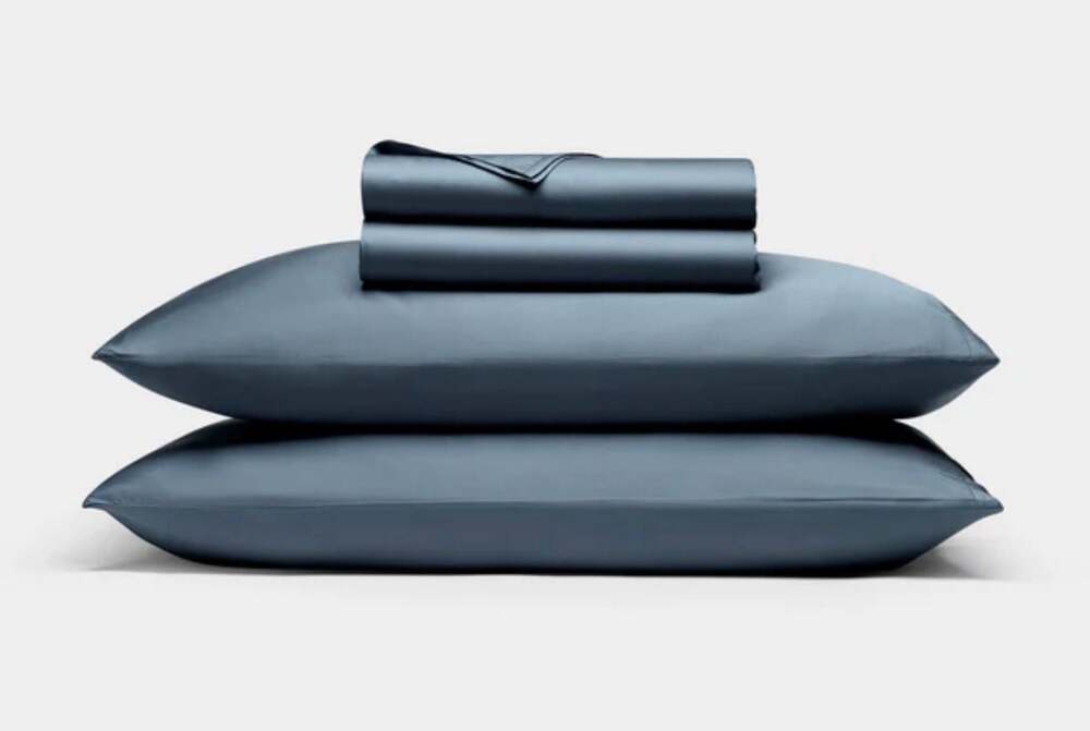 Cozy Earth Bamboo Sheet Set - Pacific Blue - Queen